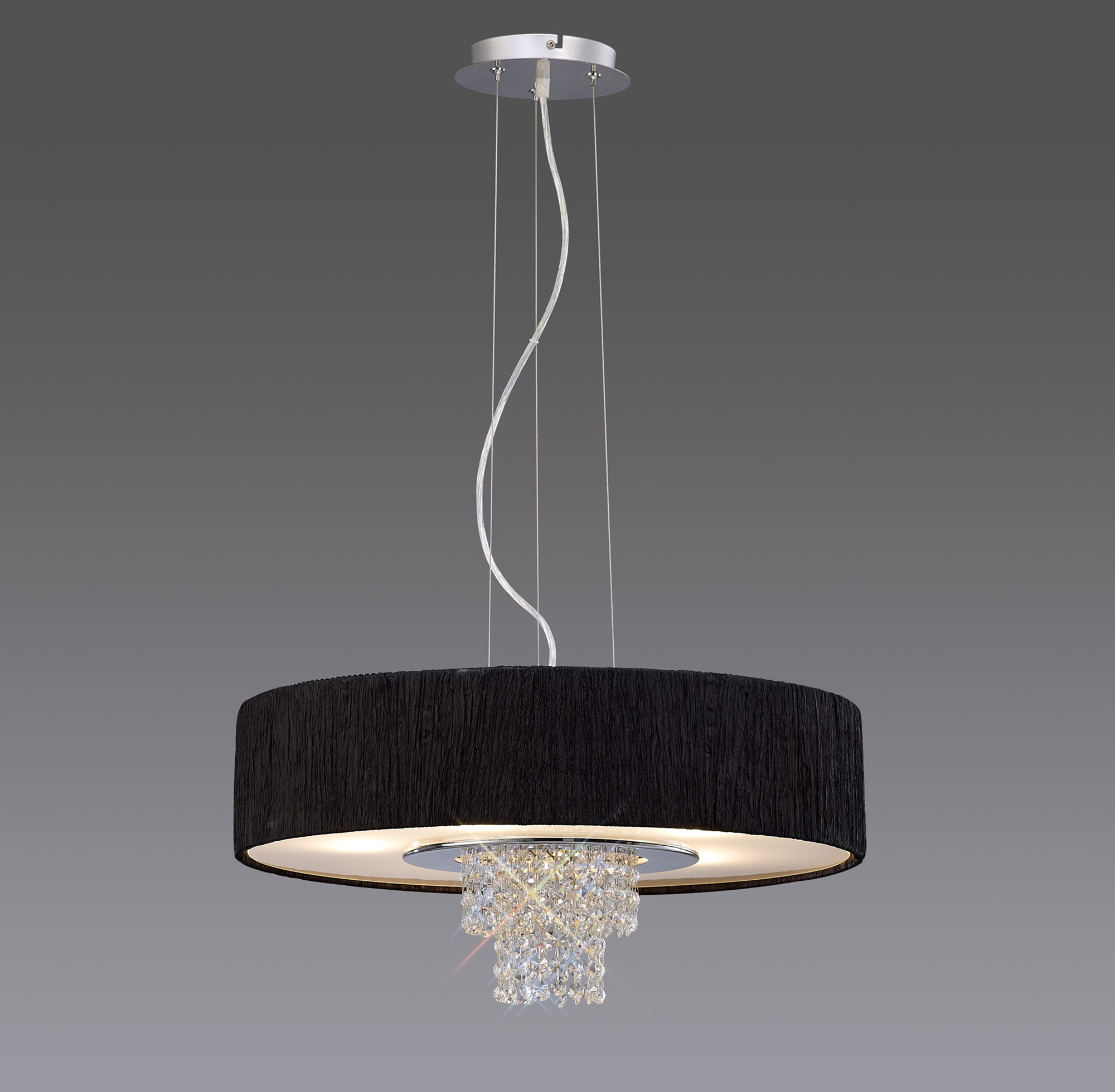 IL30273/BL  Nerissa Crystal Pendant 6 Light